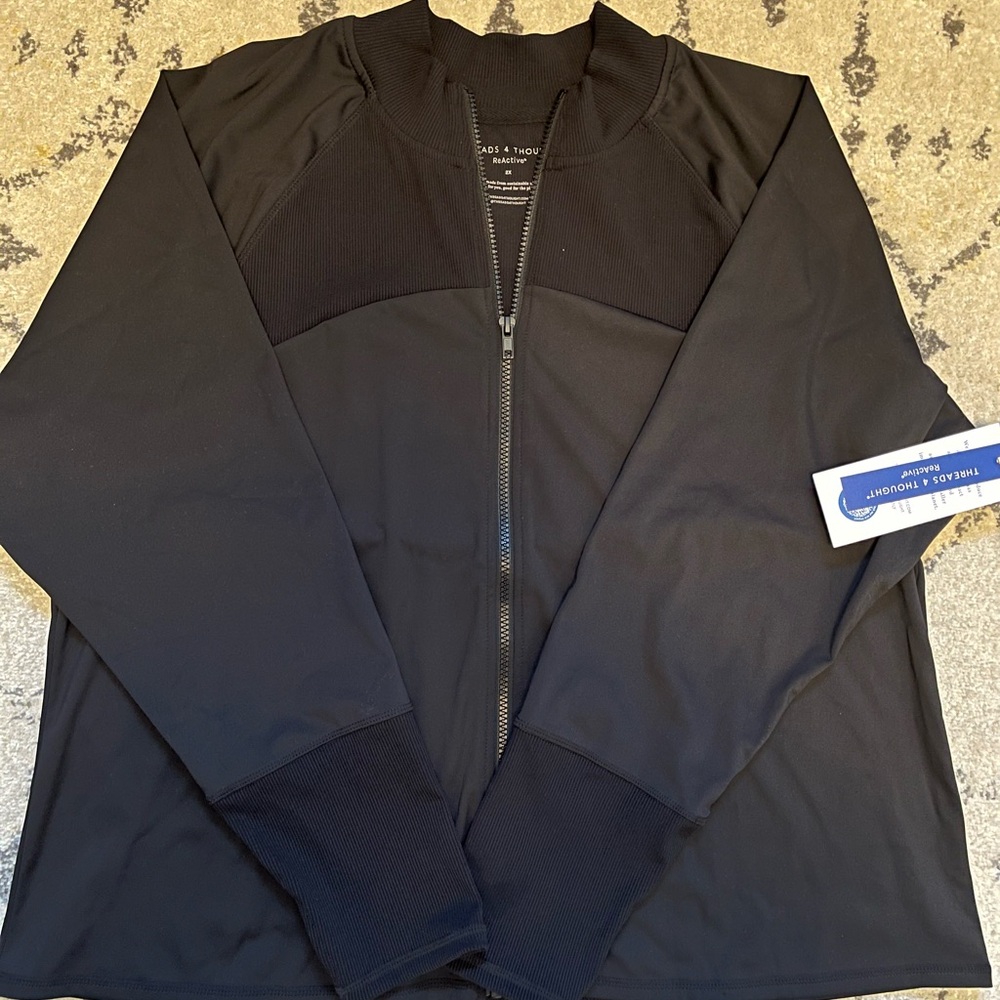 Threads 4 Thought Black Jacket NWT